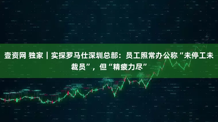 壹资网 独家｜实探罗马仕深圳总部：员工照常办公称“未停工未裁员”，但“精疲力尽”