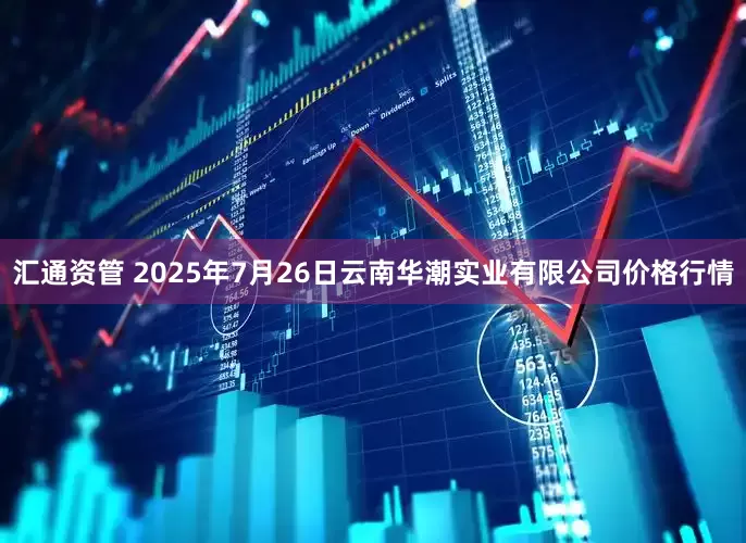 汇通资管 2025年7月26日云南华潮实业有限公司价格行情