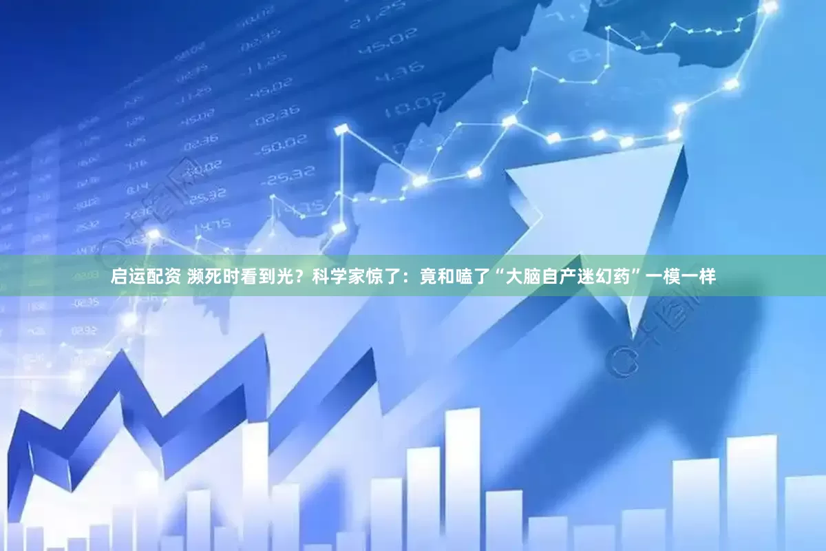 启运配资 濒死时看到光？科学家惊了：竟和嗑了“大脑自产迷幻药”一模一样